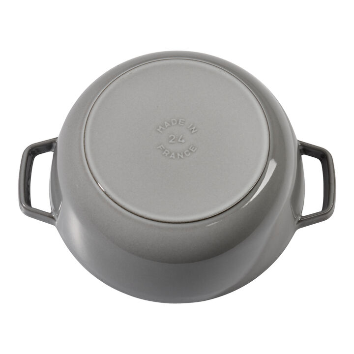 鋳物ホーロー鍋, Wa-NABE・フレンチオーブン 18 cm, 鋳鉄, large 4