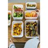 Fresh & Save, Vacu&uuml;m brooddoos L plat, Kunststof, semitransparan-La-Mer blauw, small 8