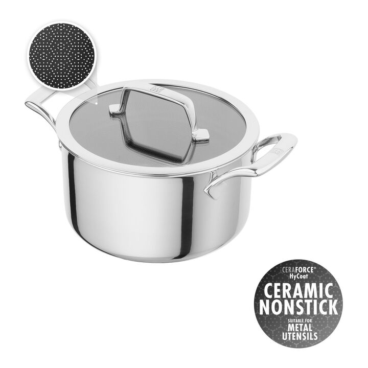 Peak, 24 cm 18/10 Stainless Steel Stock pot silver, large 1