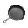 Pans, 28 cm / 11 inch cast iron Traditional Deep Frypan, graphite-grey, small 3
