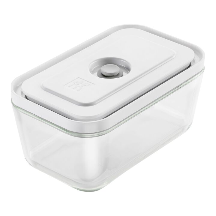 Fresh & Save, M, Vacuum Container, Glass, Grey, large 1