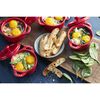 Ceramique, Mini braadpan 10 cm / 200 ml, Rond, Kersenrood, small 7