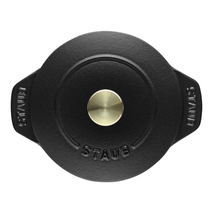 La Cocotte, 725 ml cast iron round Rice cocotte, black, large 3
