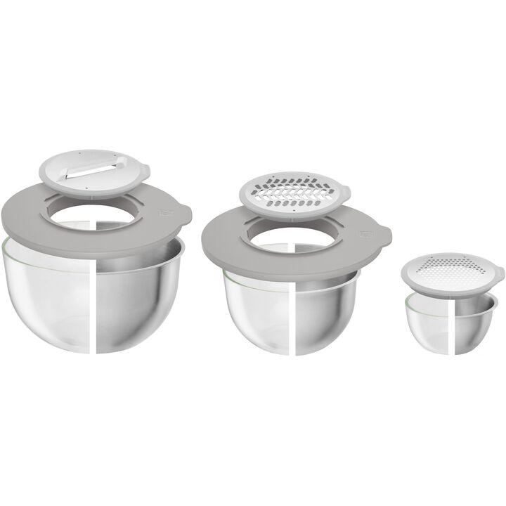 Fresh & Save BOWLS, Accessory Set, S/M/L / 6-pc, large 3