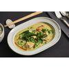 Dining Line, オーバルプレート 25 cm, セラミック, カンパーニュ, small 6
