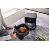 Airfryer 6 l, Sort, small 2