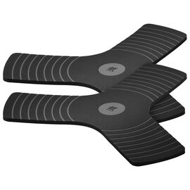 Set base para panelas Magnético 30 cm / 2-peças, (sem forma), Silicone, Preto