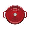 La Cocotte, 6.75 l cast iron round Cocotte, cherry - Visual Imperfections, small 2