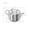 TWIN Classic, Kochtopf 16 cm, 18/10 Edelstahl, small 4