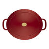 Bellamonte, Cocotte 37 cm, Ovale, Rouge, Fonte, small 8