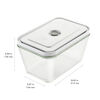 Fresh & Save, S/M/L / 3-pc, Vacuum Container Set, Glass, Grey, small 6
