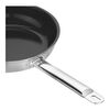 Pro, Stegepande 24 cm, 18/10 rustfrit st&aring;l, S&oslash;lv-Sort, small 3
