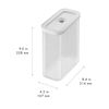 Fresh & Save CUBE, CUBE Opbevaringsboks 3M / 21 cm, gennemsigtig-hvid, small 2