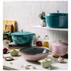 La Cocotte, 24 cm round Cast iron Cocotte mint-green, small 6
