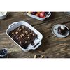 Ceramique, Rectangular Baking Dish Set White 3 Piece, small 5