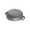 Braisers, Sauteuse chistera 28 cm / 3,7 l, Grafietgrijs, small 4