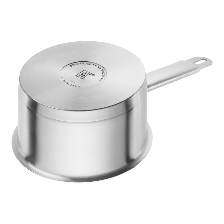 Pro, Stieltopf 16 cm, 18/10 Edelstahl, Silber, large 3