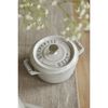 La Cocotte, 250 ml cast iron round Dutch Oven, white truffle, small 6