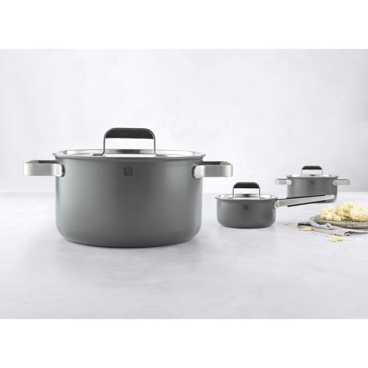 Pure, Cookware set, 6 Piece, 18/10 Stainless Steel, large 2