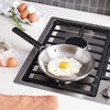 Milano Stainless Steel, 8-inch, Frying Pan, Gun Metal, small 2