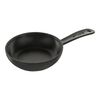 Pans, Sart&eacute;n 16 cm, Hierro fundido, Negro, small 1