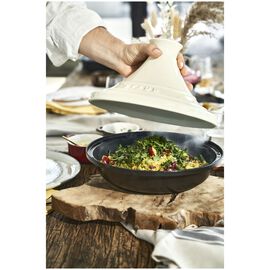 Tajine 28 cm, Ferro fundido, Cream