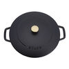 La Cocotte, 4.8 l cast iron round French oven, black - Visual Imperfections, small 3