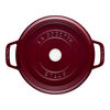 La Cocotte, Cocotte rotonda - 28 cm, bordeaux, small 2