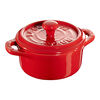 Ceramique, Mini braadpan 10 cm / 200 ml, Rond, Kersenrood, small 1