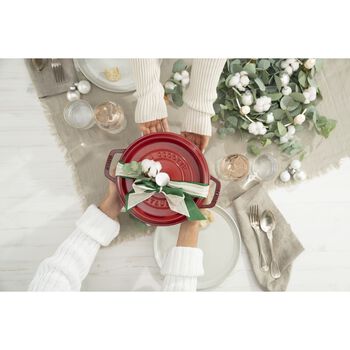 D&ouml;k&uuml;m Tencere | Kiraz | 26 cm | 5,25 l | yuvarlak,,large 16