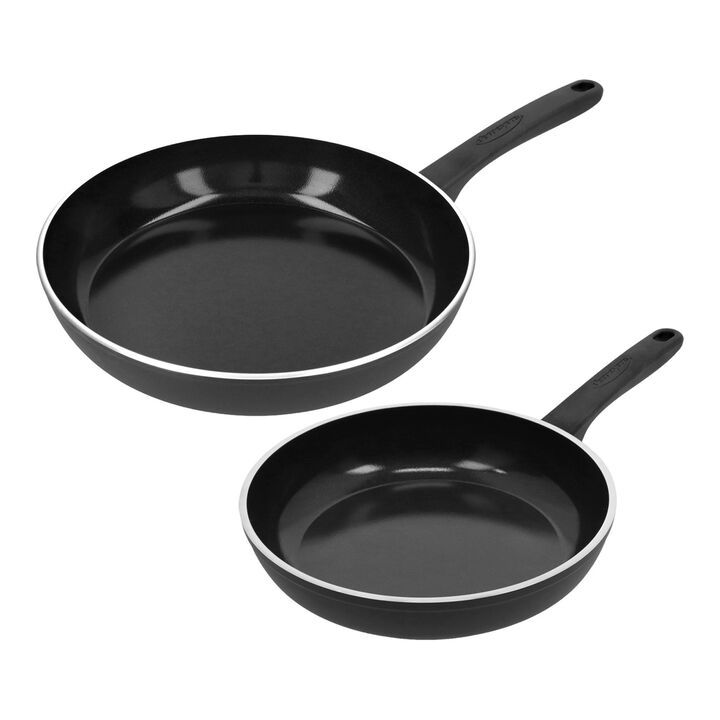 Alu Bistro 3, Set de poêles à frire Ceraforce, 24 et 28 cm, large 1