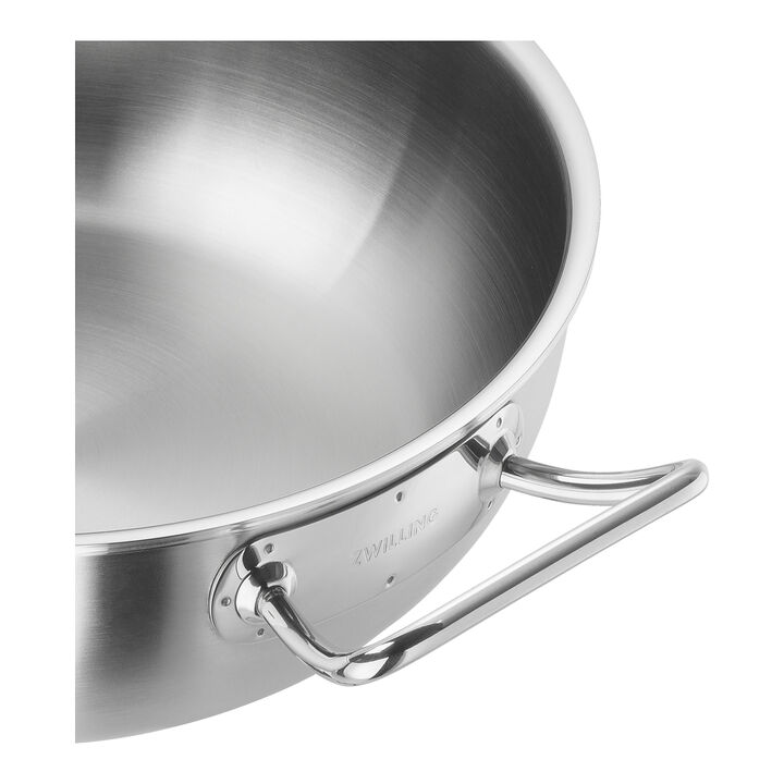 Pro, Wok 30 cm, 18/10 Edelstahl, large 2