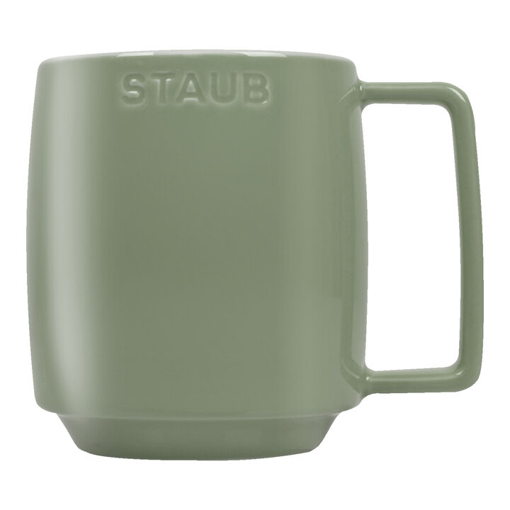 Ceramique, 350 ml ceramic Mug eucalyptus, large 4