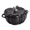 La Cocotte, 3.5 l cast iron pumpkin Cocotte, black, small 1