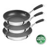 Core, 3-st, Set med stekpannor, Silver-Svart, small 1