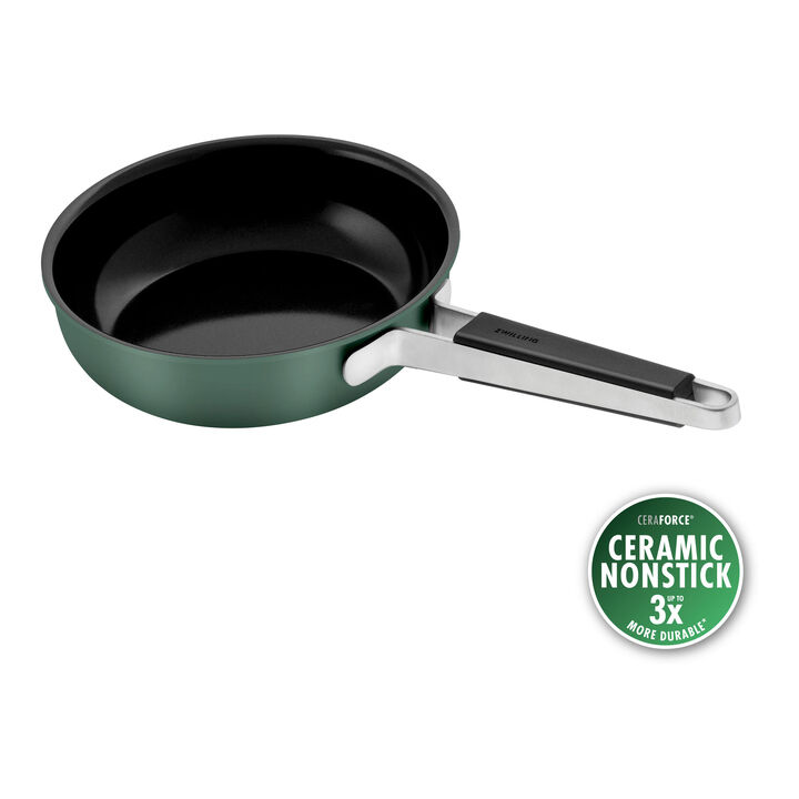 Pure, Stekpanna, 20 cm, 18/10 Rostfritt stål, Keramisk non-stick-beläggning, large 1