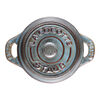 Ceramique, Mini cocotte rotonda - 10 cm, turchese antico, small 3