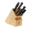 Gourmet, 7-pc, Knife block set, Natural, small 1
